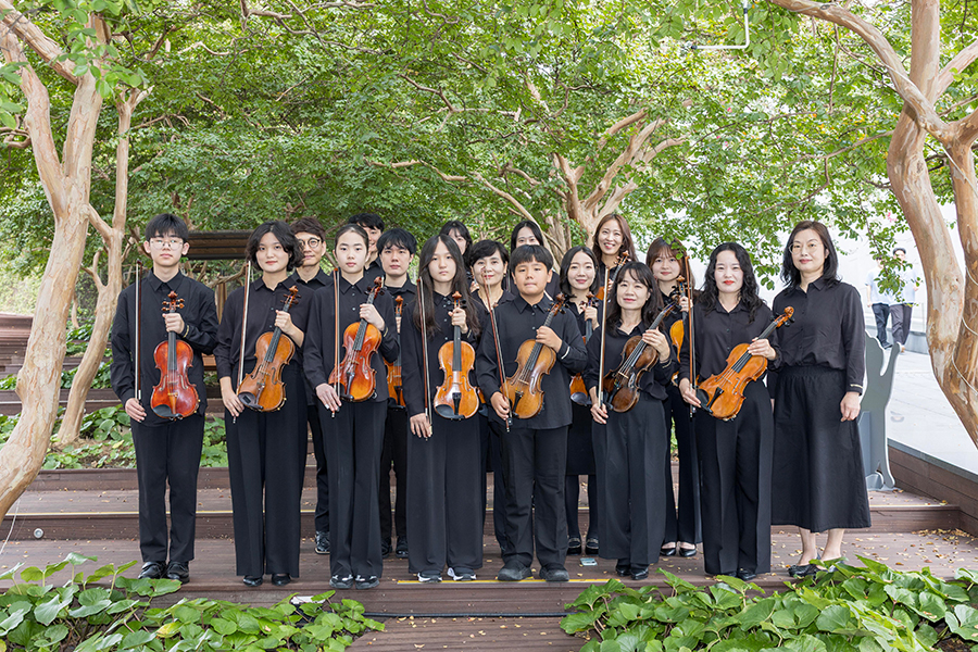 2025 ACC 시민오케스트라 제1바이올린 파트별 사진