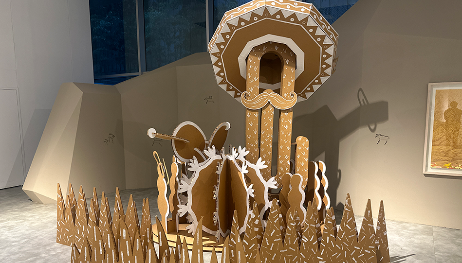 선인장과 솜브레로 모자